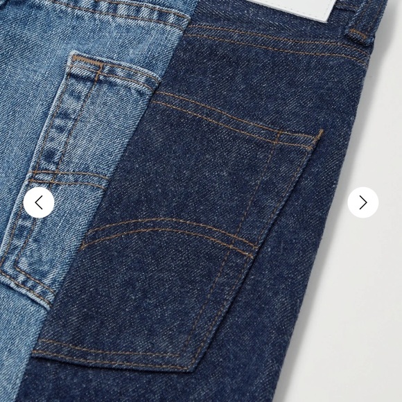 E.L.V. The Twin Frayed Two Tone Jeans - Picture 4 of 4